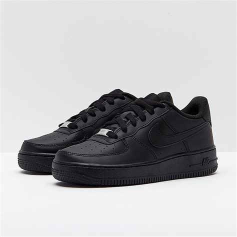 Kids Black Air Force 1 Shoes (5) 